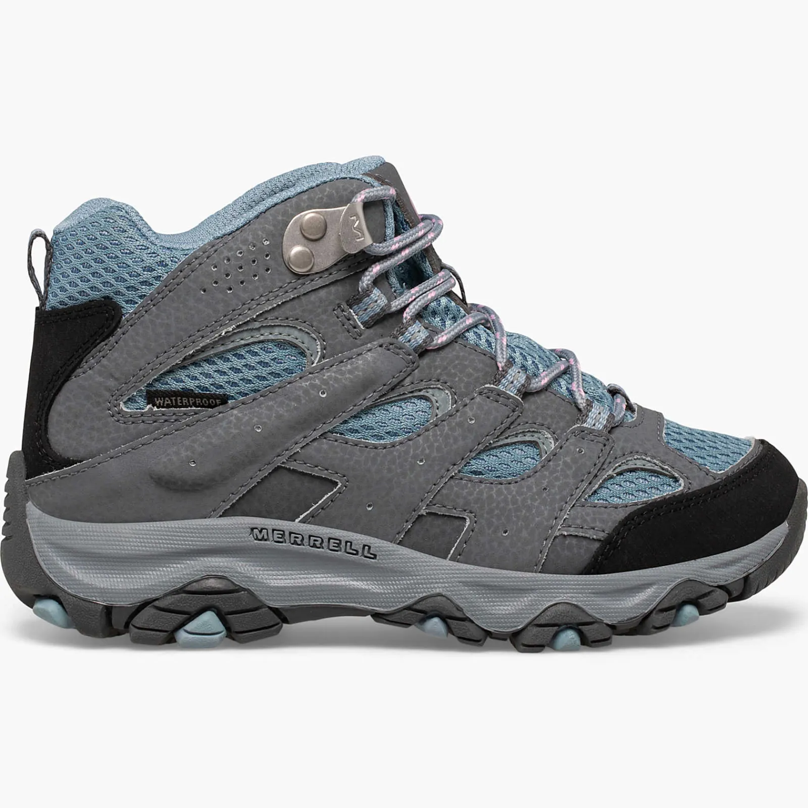 Big Kid's Moab 3 Mid Waterproof Boot - Hiking-Merrell Shop