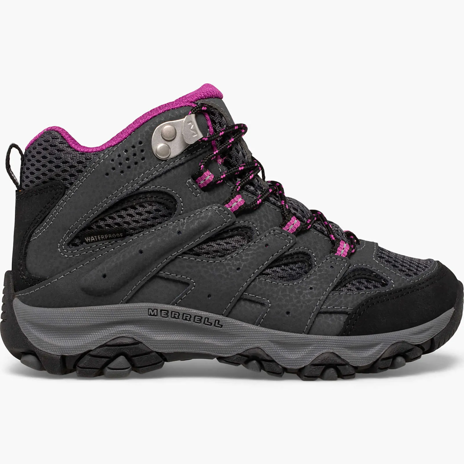 Big Kid's Moab 3 Mid Waterproof Boot - Hiking-Merrell Online