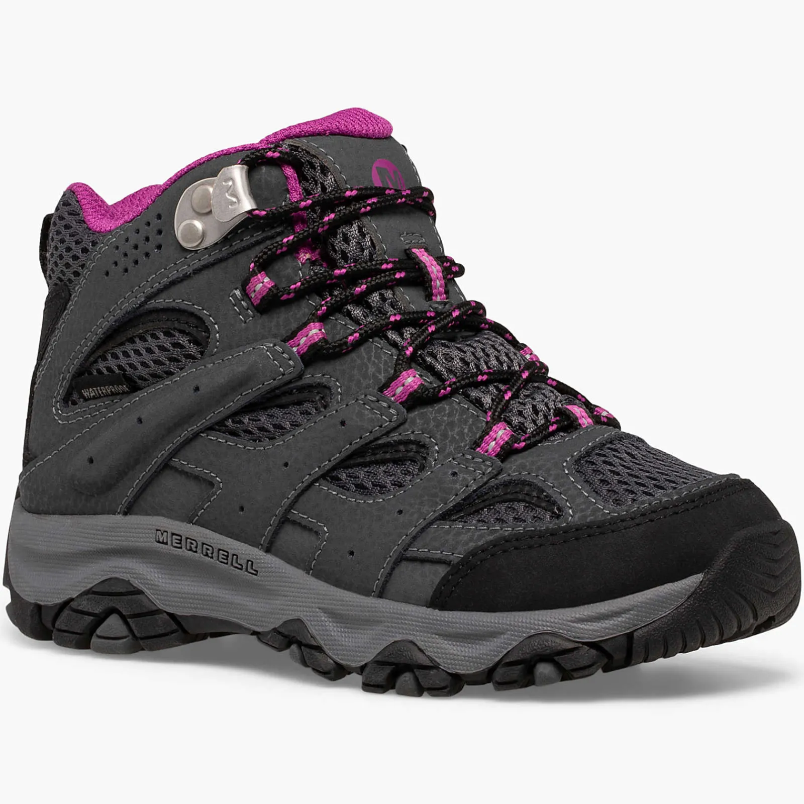 Big Kid's Moab 3 Mid Waterproof Boot - Hiking-Merrell Online