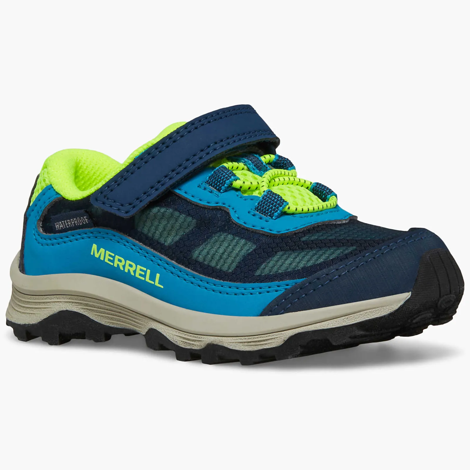 Little Kid's Moab Speed Low A/C  Jr. Waterproof Sneaker - Hiking-Merrell Shop