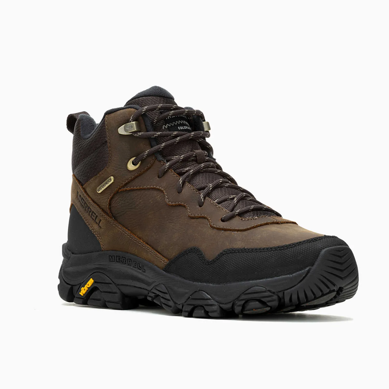 Men's Coldpack 3 Thermo Mid Waterproof Wide Width - Winter Boots, Shoes, and Apparel-Merrell New