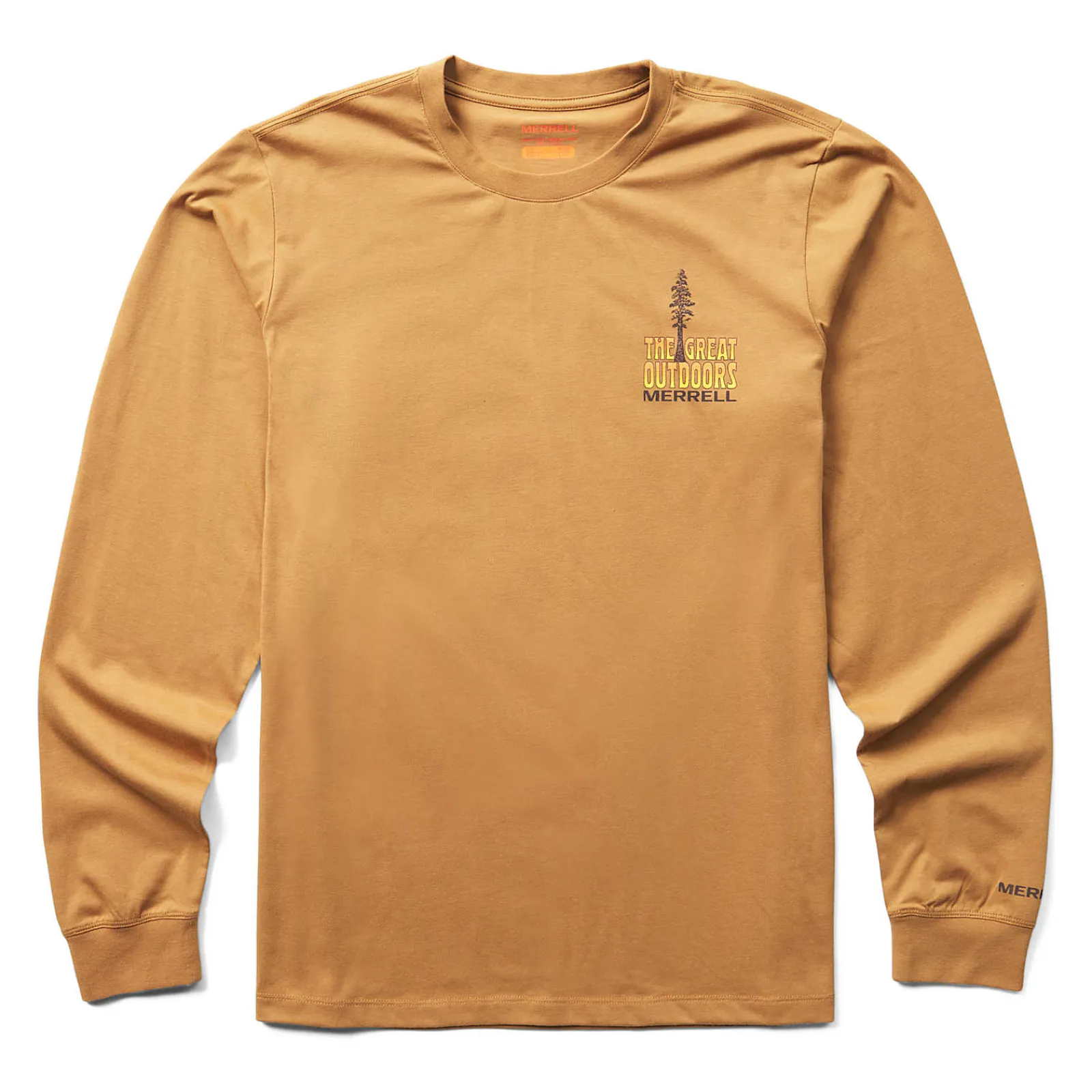 Men's Great Outdoors Long Sleeve Tee - Tops-Merrell Hot