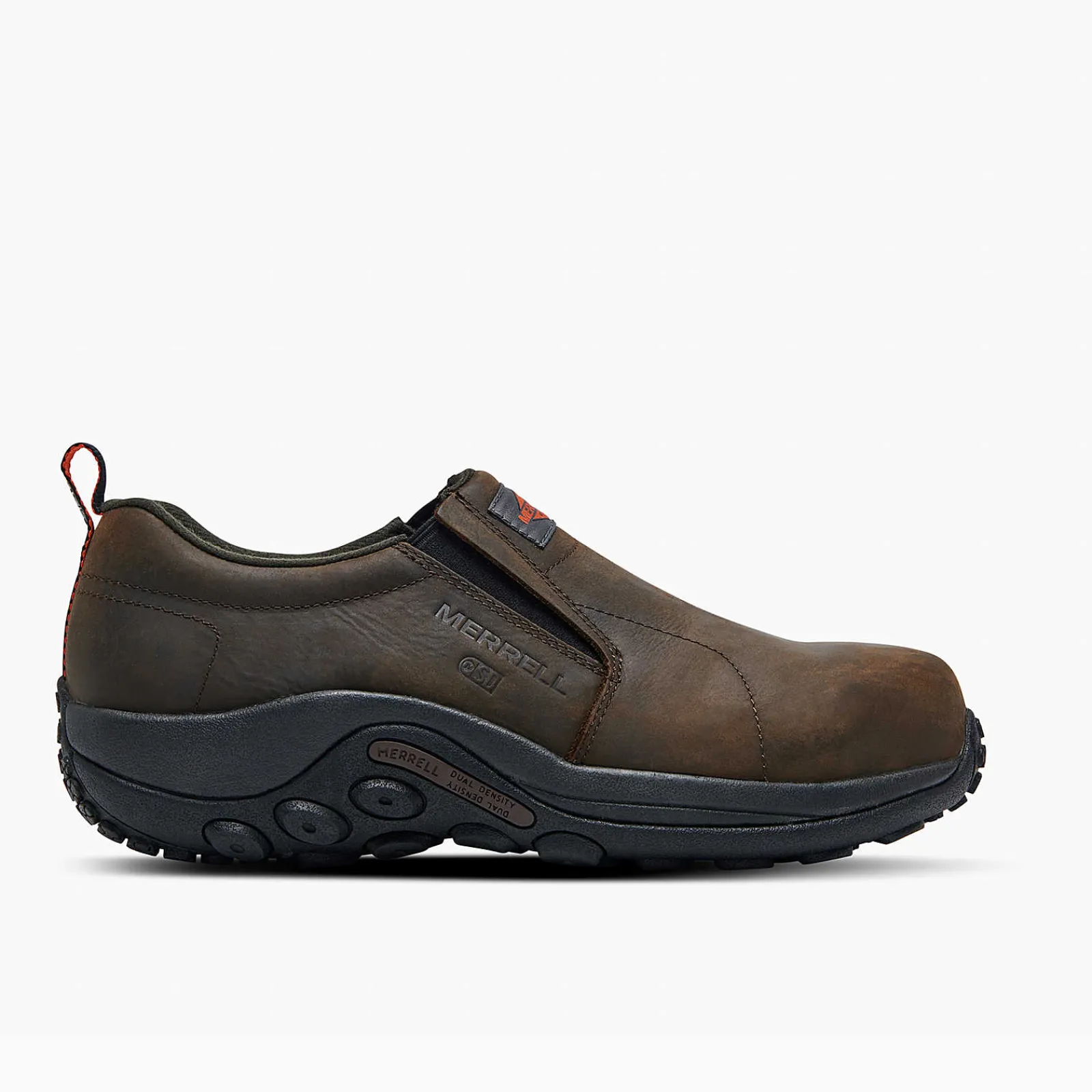 Men's Jungle Moc Leather Comp Toe SD+ Work Shoe Wide Width - Work-Merrell New