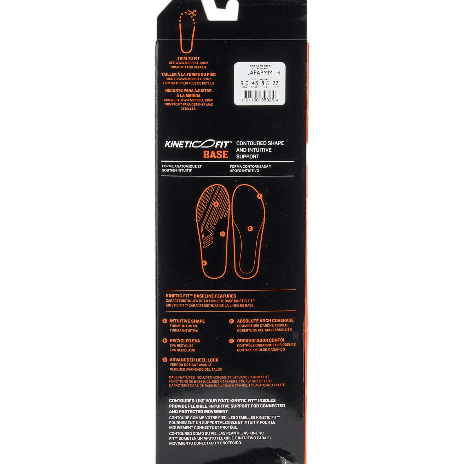 Men's Kinetic Fit™ Base AL Footbed - Insoles-Merrell Online