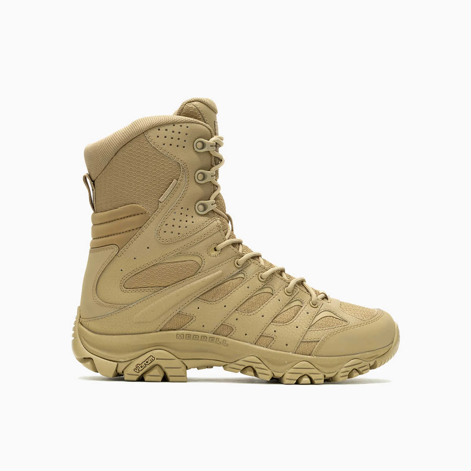 Men's Moab 3 8" Tactical Zip Waterproof Boot - Unisex Work-Merrell New