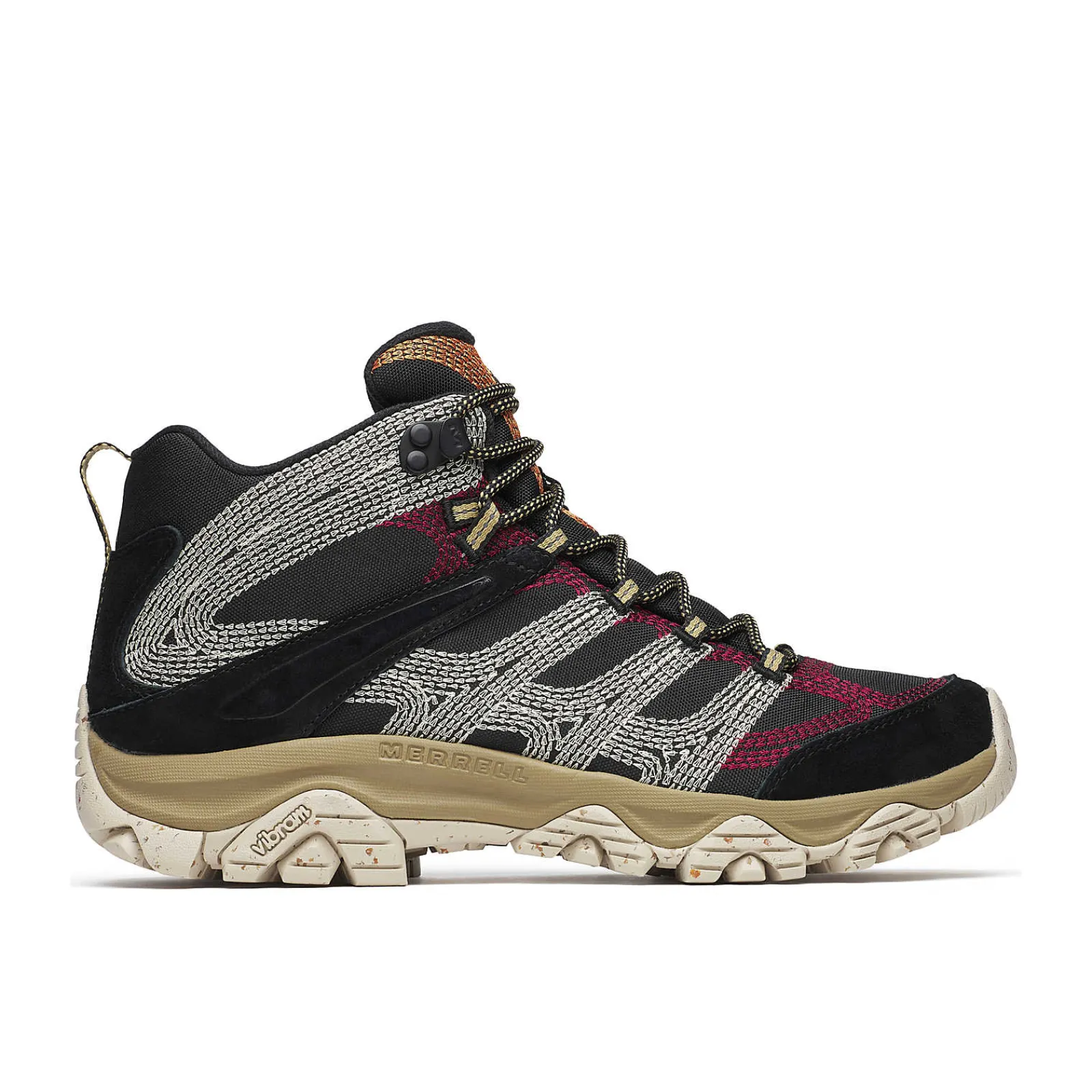 Men's Moab 3 Stitch Mid - Hiking-Merrell Best Sale