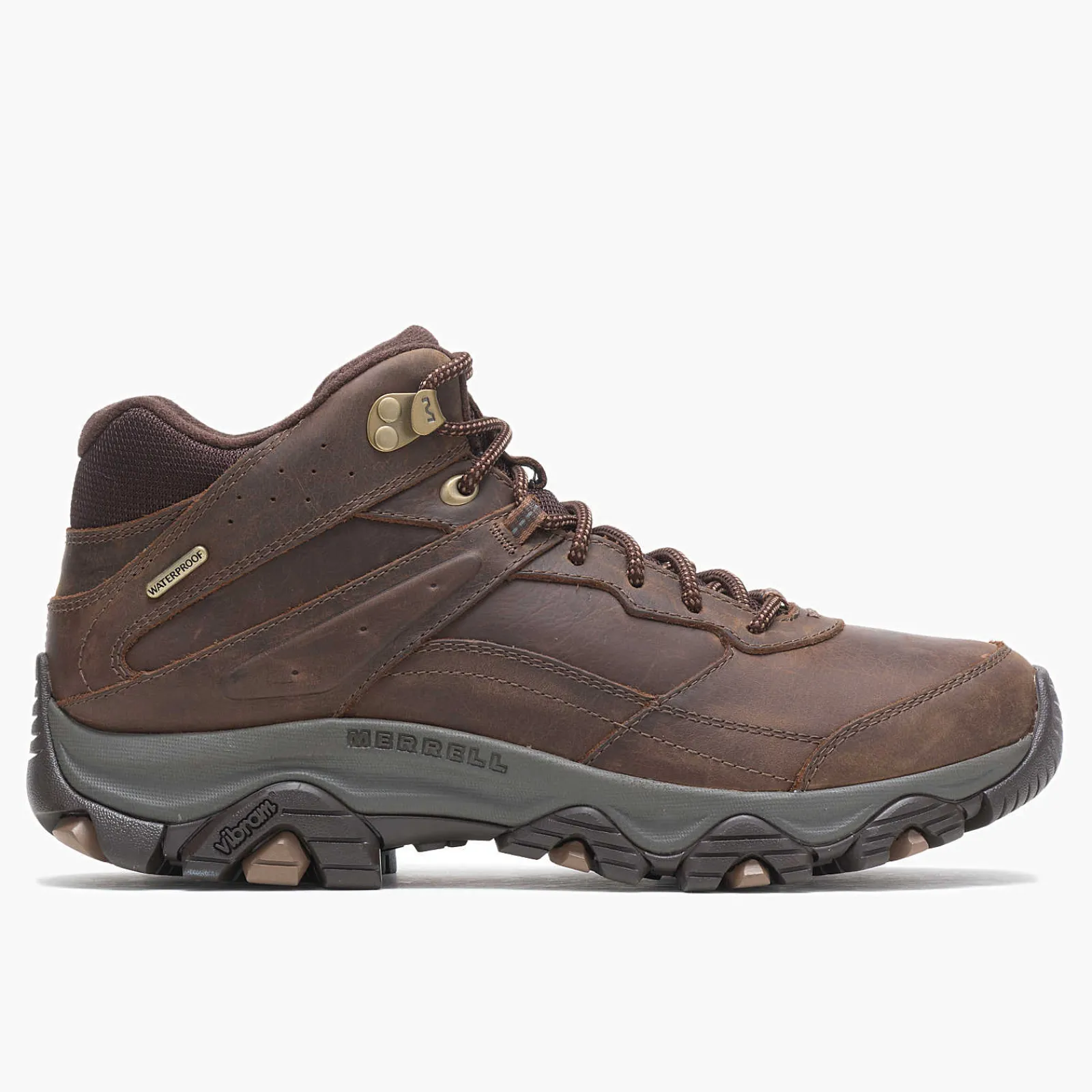 Men's Moab Adventure 3 Mid Waterproof Wide Width - Everyday-Merrell Outlet