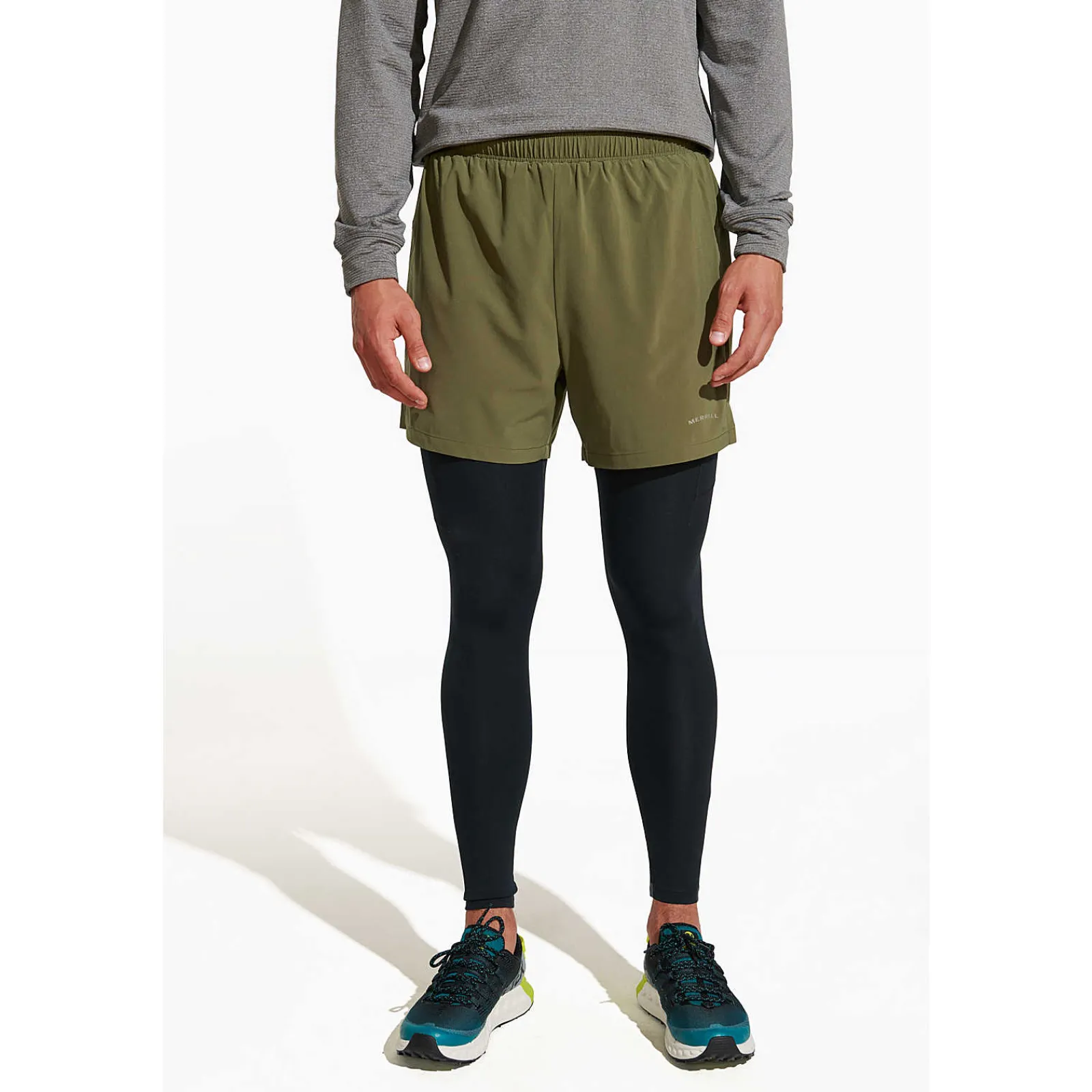 Men's Trail Running Legging - Bottoms-Merrell Discount