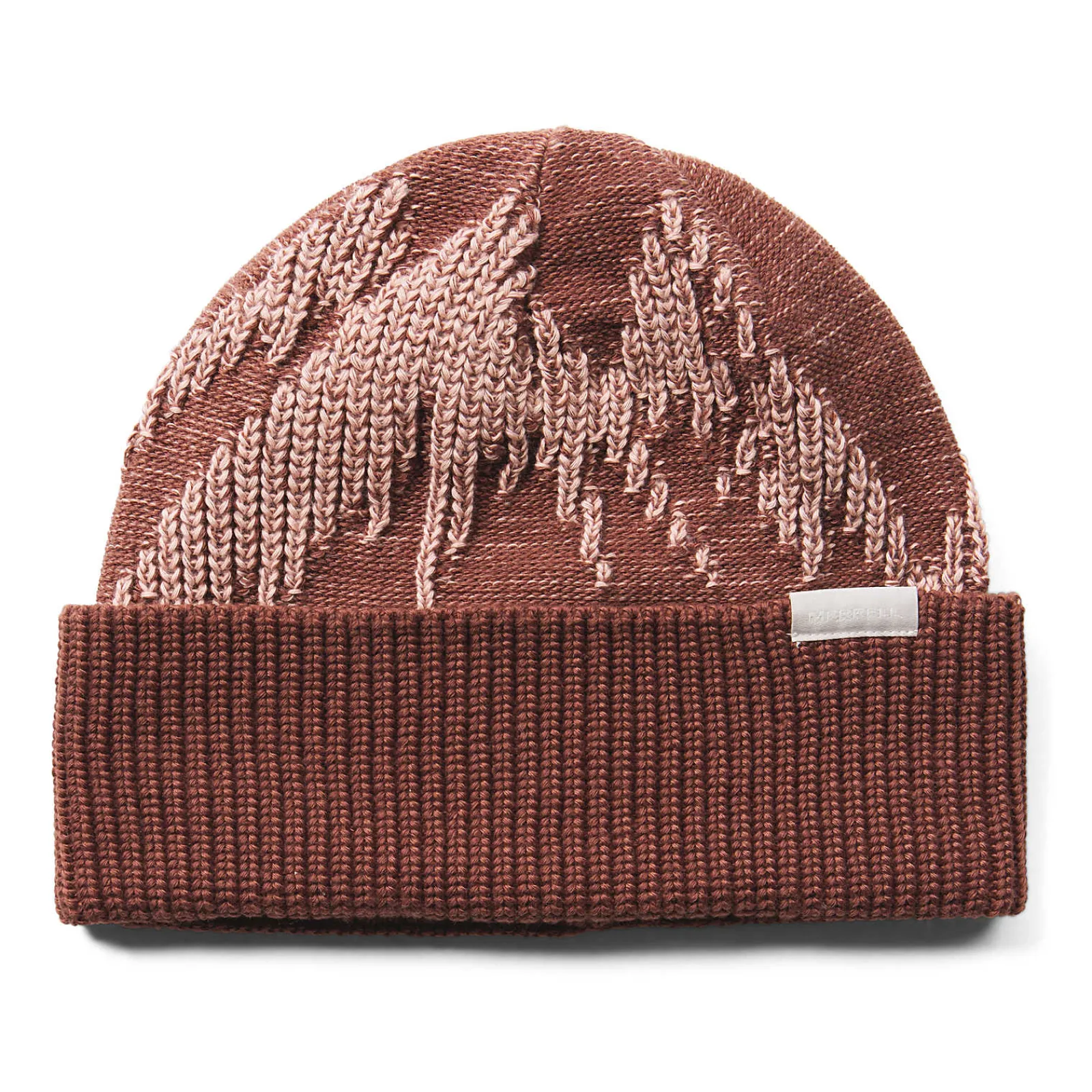 Mountain Embroidery Beanie - Hats-Merrell Fashion