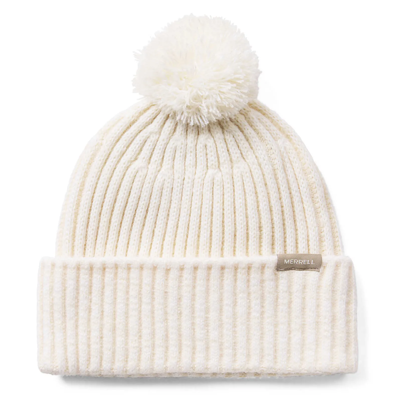 Plaited Rib Knit Beanie - Hats-Merrell Discount