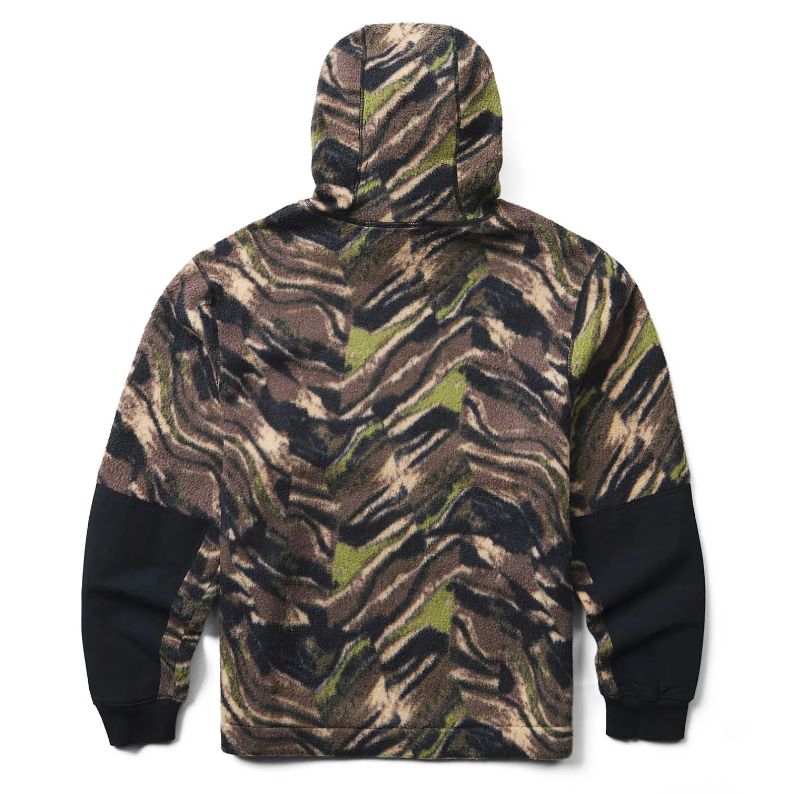 Print Sherpa Hoody - Men's and Women's Tops-Merrell Store