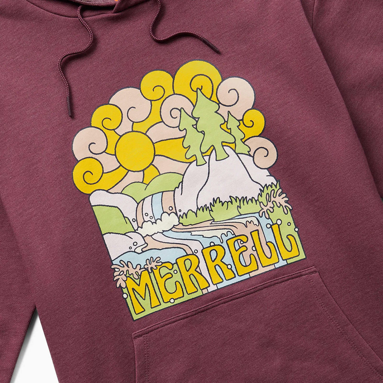 Women's Groovy Fleece Hoody - Tops-Merrell Clearance